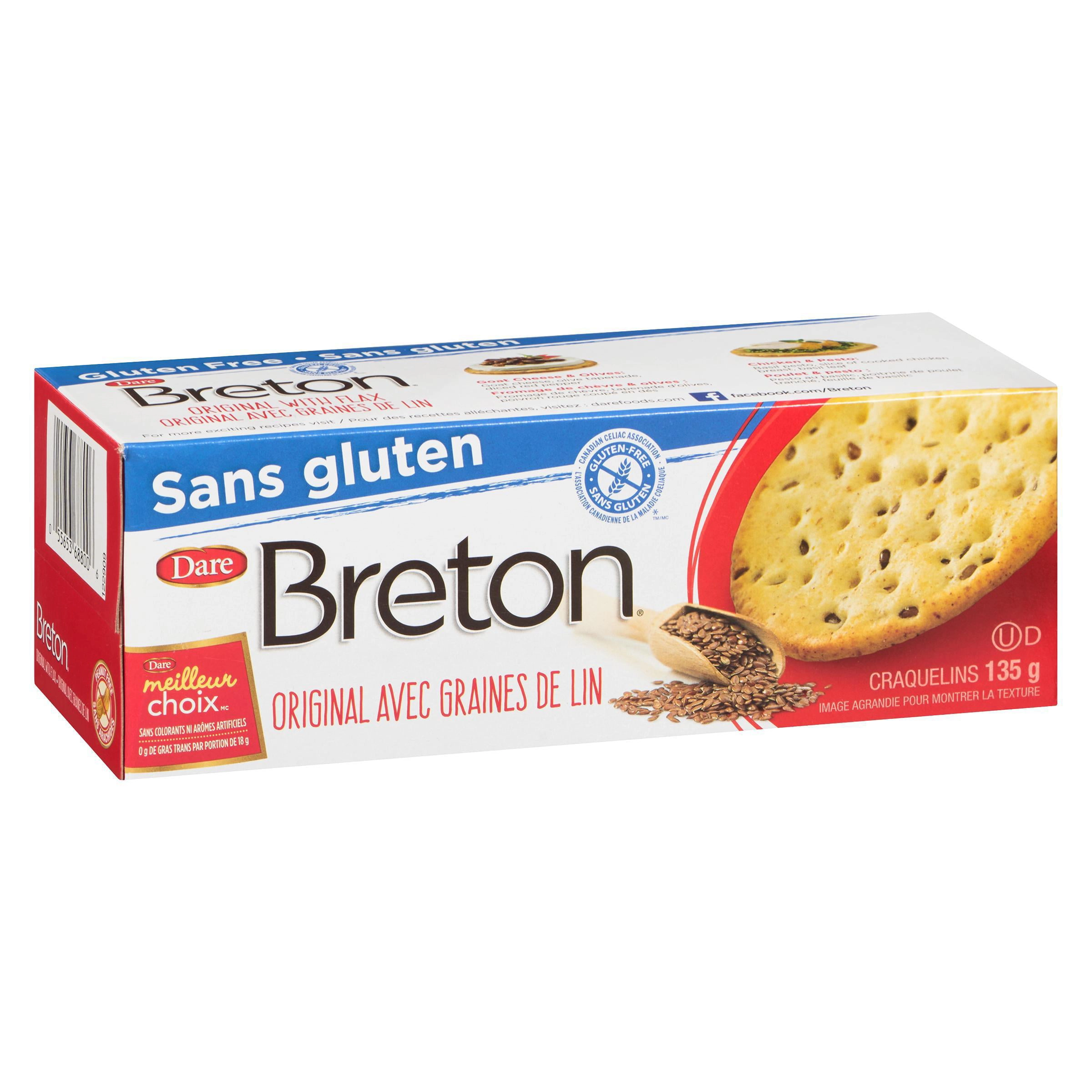 Breton Gluten Free Original with Flax Crackers - Image 6