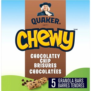 Quaker Chewy Granola Bars - Chocolatey Chip 120g