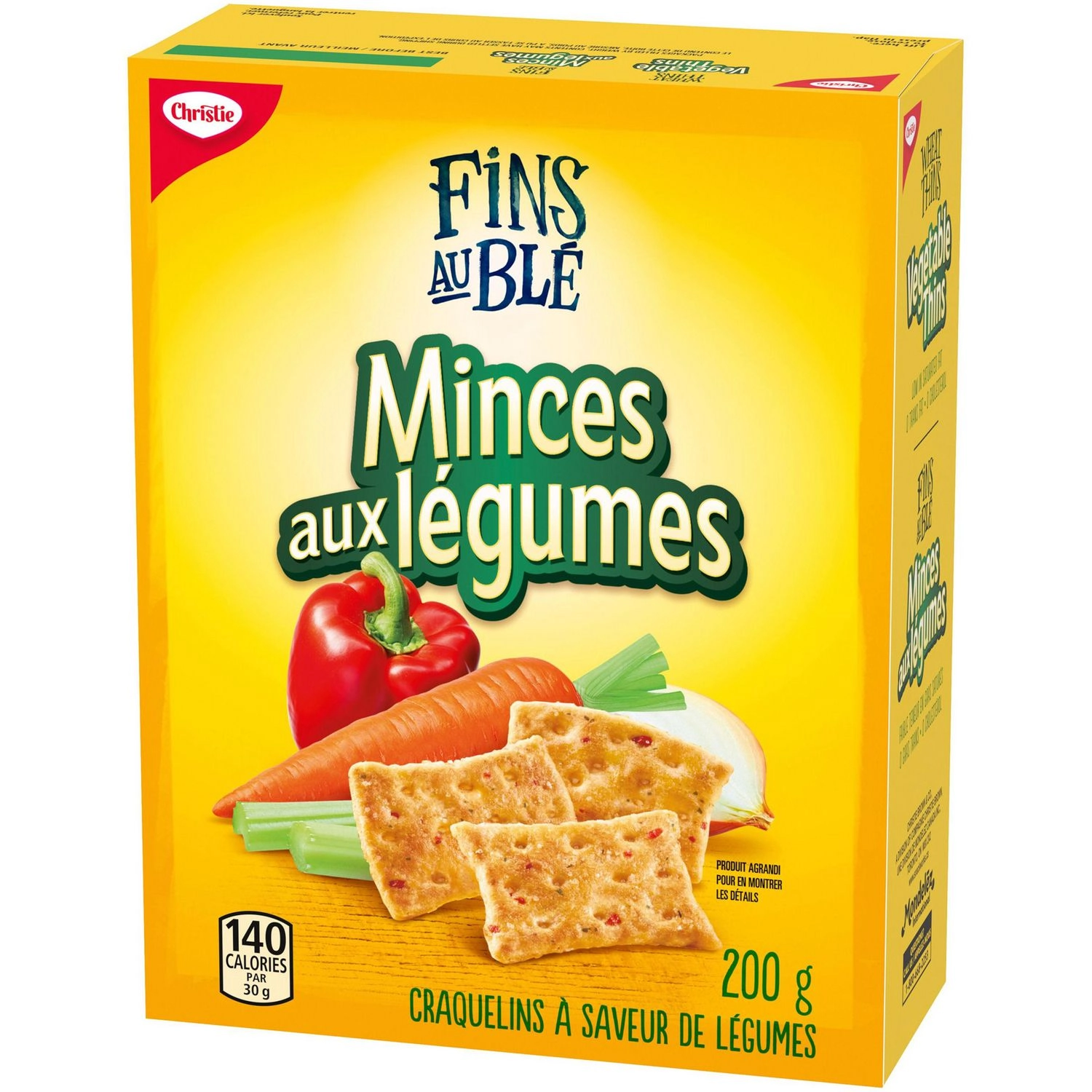 Vegetable Thins Wheat Crackers - Image 8