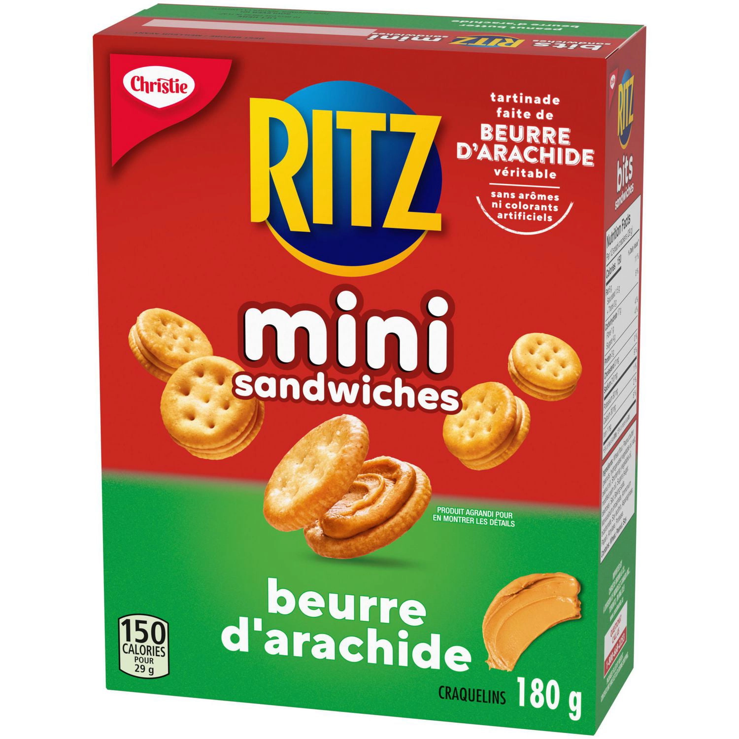 RITZ Bits Sandwiches Peanut Butter Crackers - Image 3