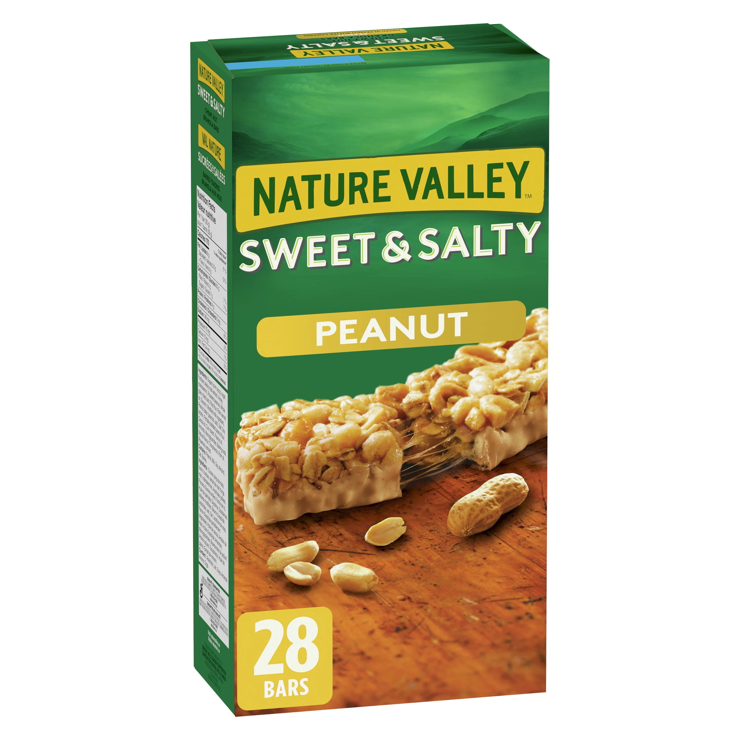 Nature Valley Sweet and Salty Nut Granola Bars, Peanut, 28 ct 980 g