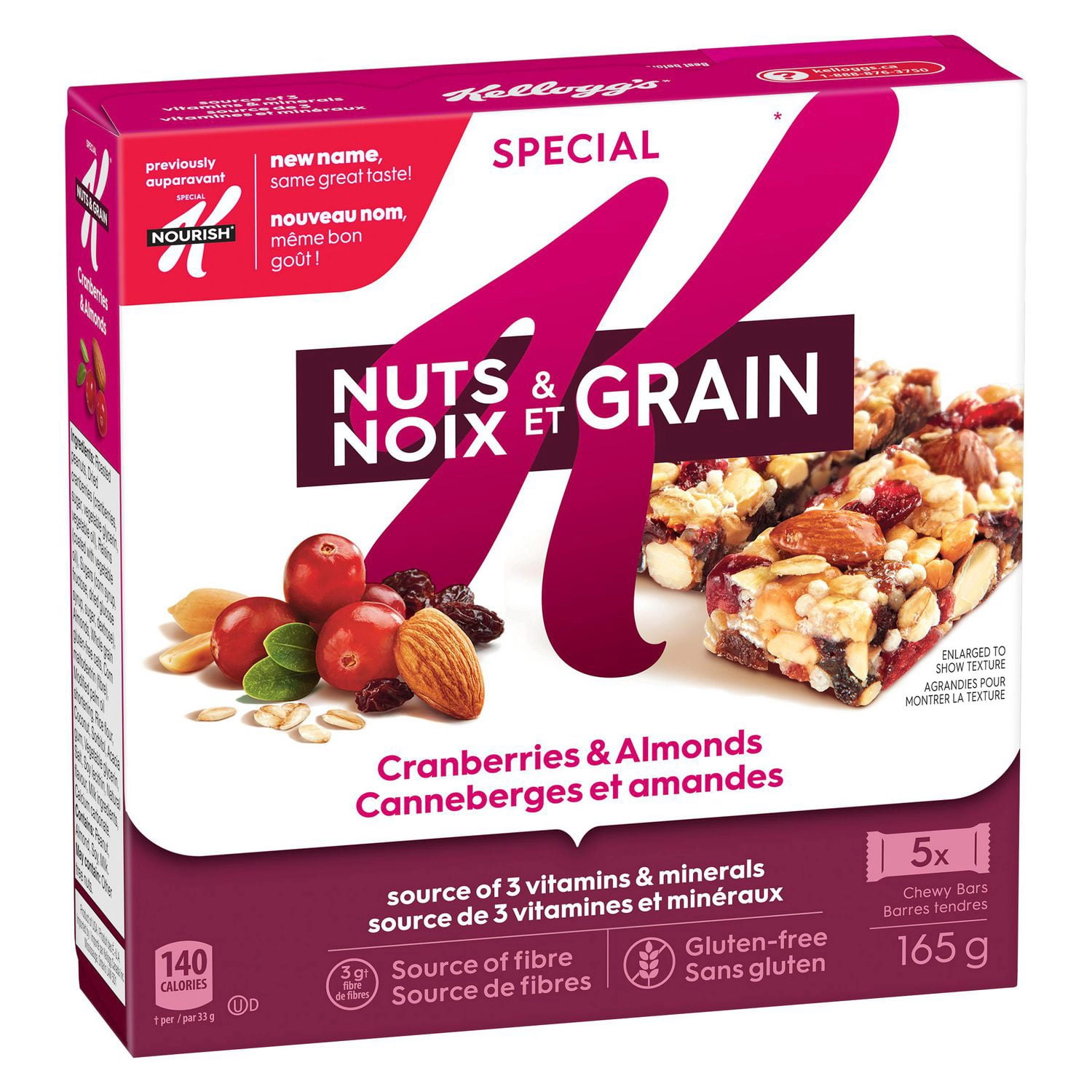 Special K Nuts & Grain Cranberries & Almonds Bars 165g - Image 6