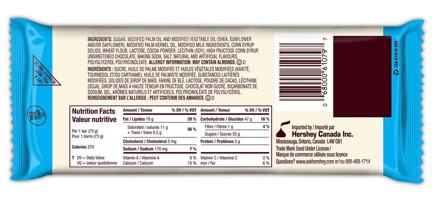 Hershey's Cookies 'N' Creme King Size Candy Bar - Image 2