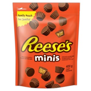 Reese's Minis Peanut Butter Cups Candy 400g