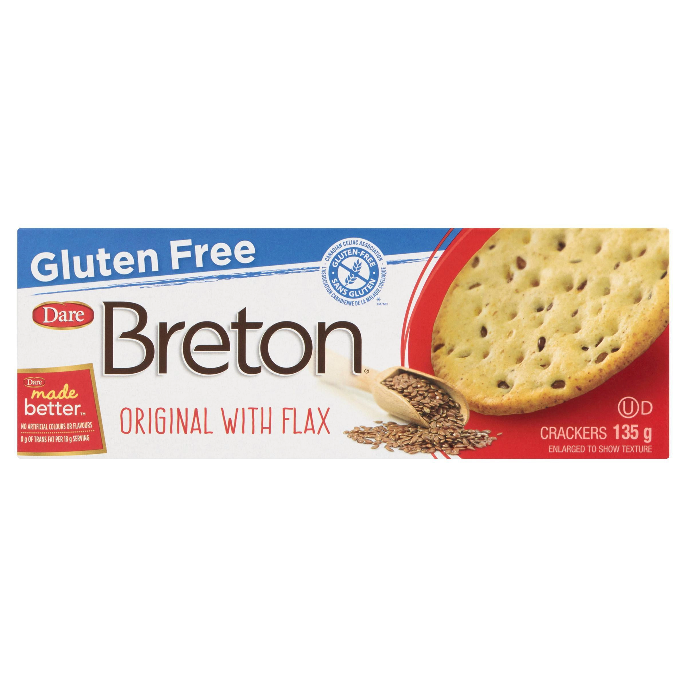 Breton Gluten Free Original with Flax Crackers - Image 2