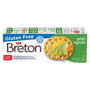 Breton Gluten Free Garden Vegetable Crackers