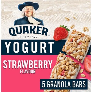 Quaker Yogurt Strawberry Granola Bars 175g