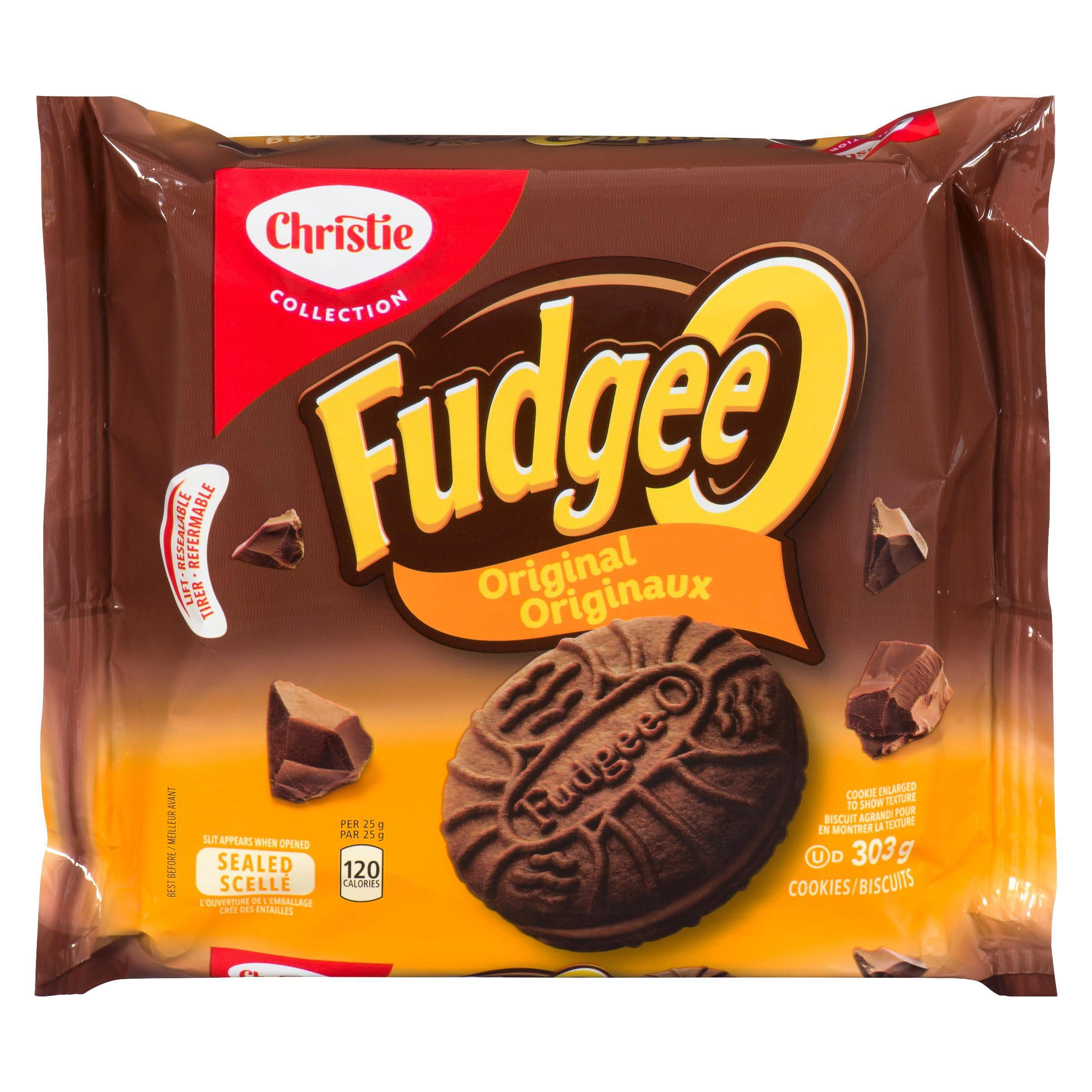 Fudgee Fudgee-O Chocolatey Creme Filled Sandwich Cookies 303G