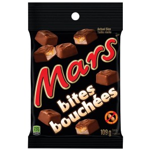 Mars Peanut Free Chocolate Candy Bites, Bag, 109g