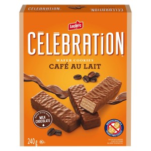 Celebration Leclerc Café au Lait Wafer Cookies