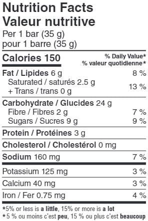 Great Value Sweet & Salty Chocolate & Peanut Butter Chewy Nut Bars - Image 2