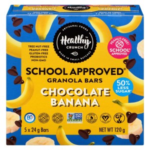 Healthy Crunch Chocolate Banana School Approved® Granola Bars
