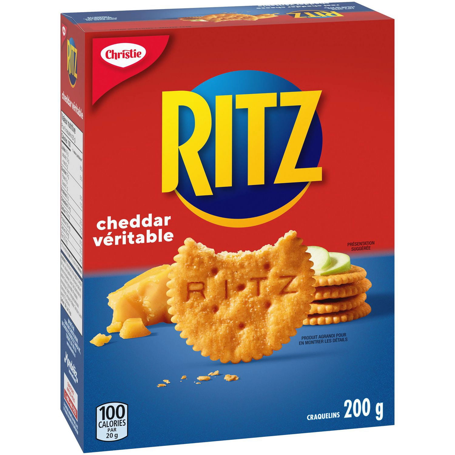 RITZ Real Cheddar Cheese Crackers, 200g - Image 7