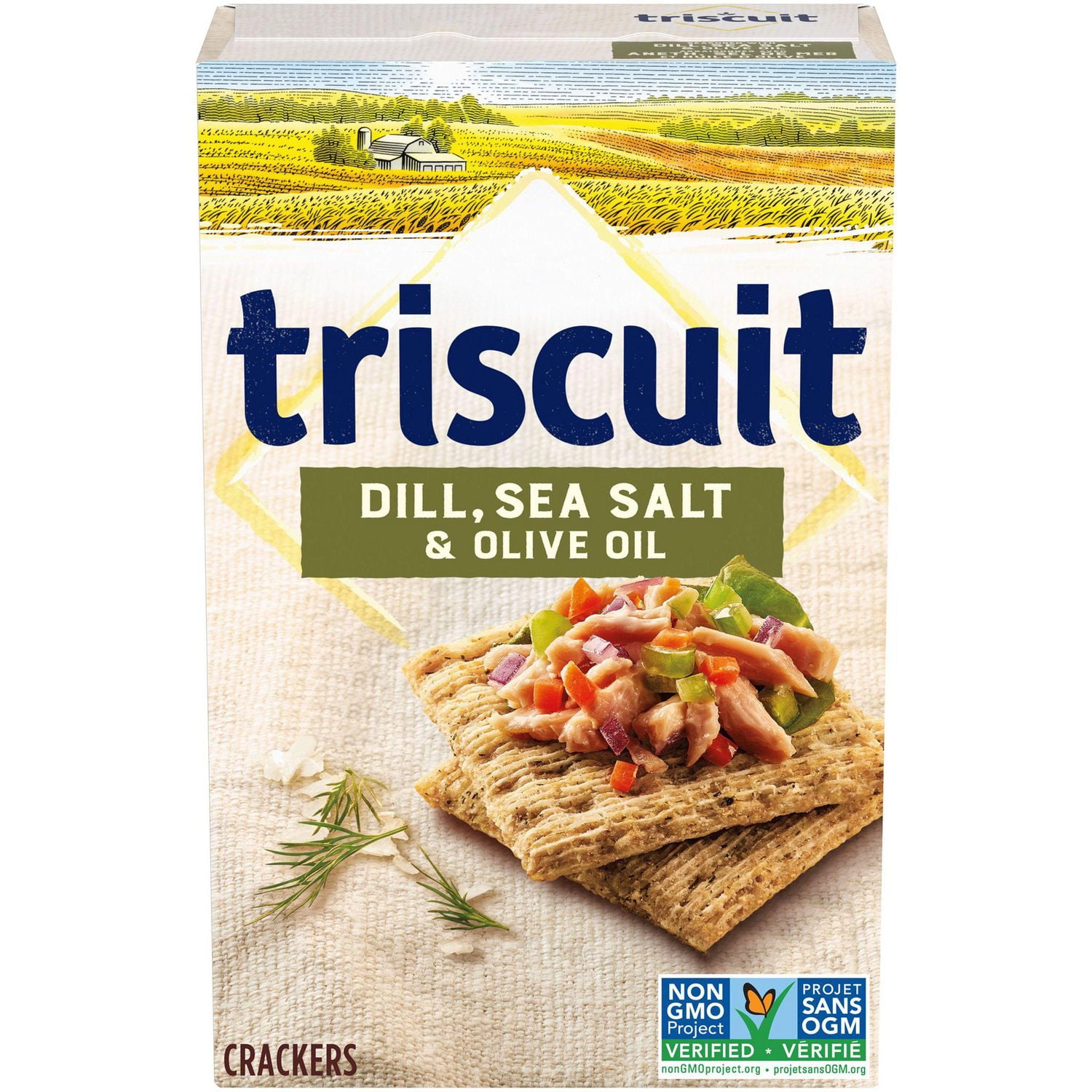 Triscuit Dill, Sea Salt & Olive Oil Crackers