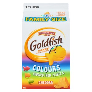 Goldfish® Colours Family Size Cheddar Crackers - 750g