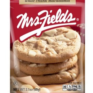 Mrs. Fields White Macadamia Nut Individually Wrapped Cookie 60g