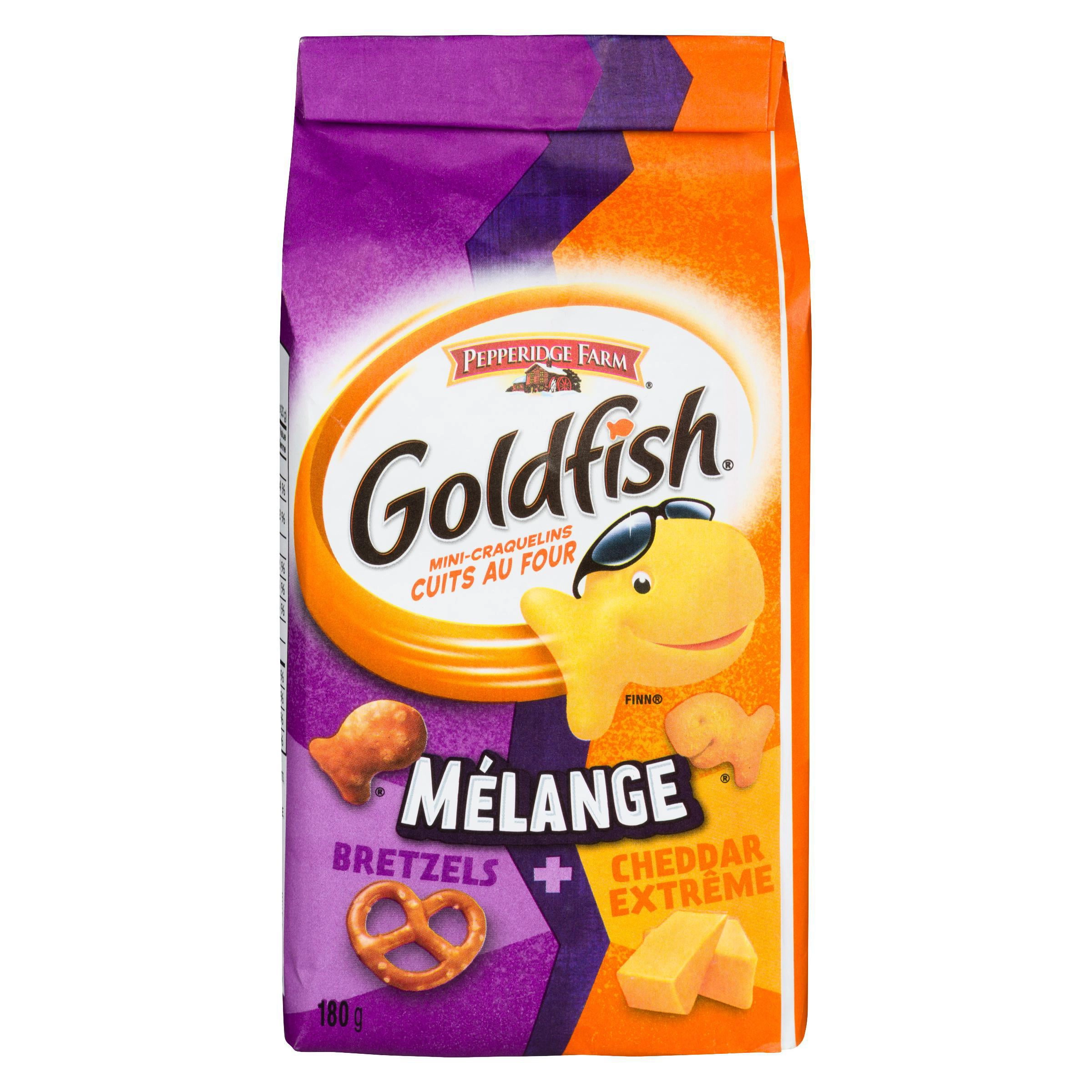 Goldfish Mix Xtreme Cheddar and Pretzel Crackers - Image 2
