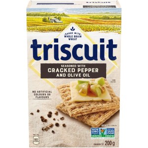 Triscuit Cracked Pepper & Olive Oil Crackers
