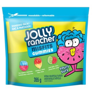 JOLLY RANCHER Misfits Gummies Sours 355g