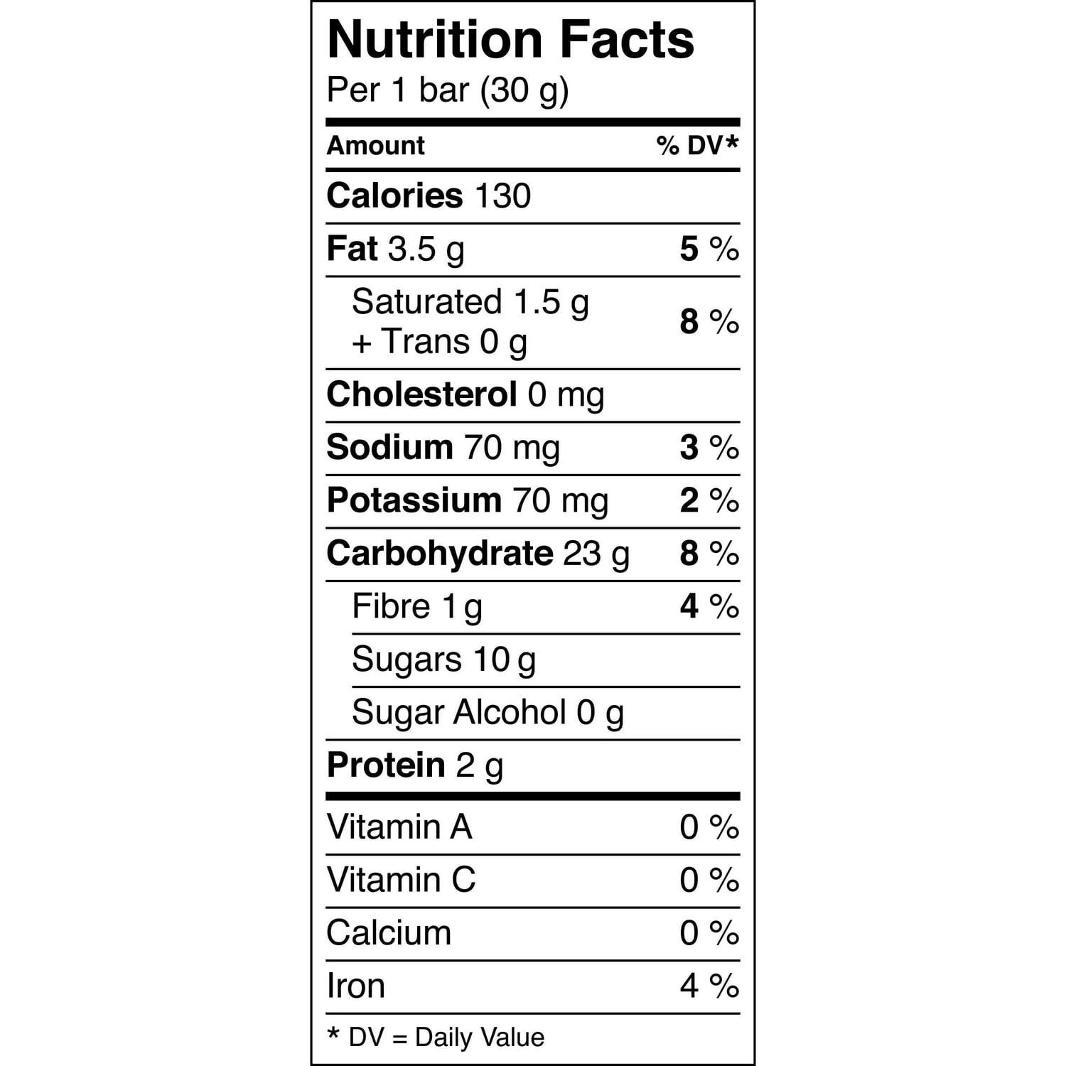 DIPPS Quaker Dipps Granola Bars - Rainbow Chip 150g - Image 4
