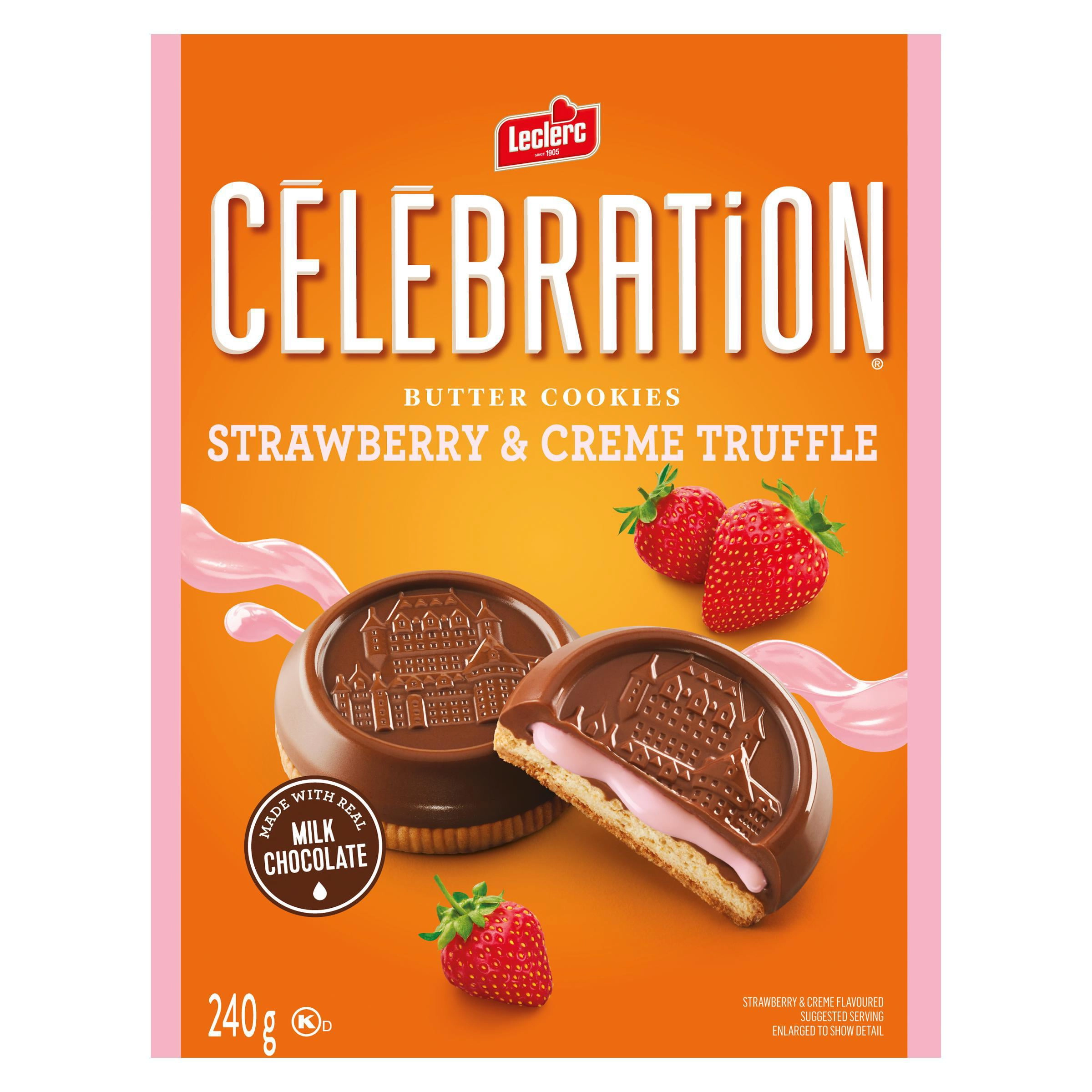 Celebration Strawberry & Creme Truffle Cookie - Image 2