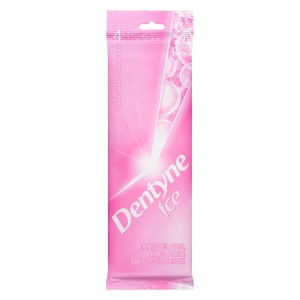 Dentyne Ice Arctic Bubble Sugar-Free Gum 4 Pack (12 Pieces Per Pack)