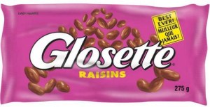 Hershey's GLOSSETTE Raisins Candy 275g