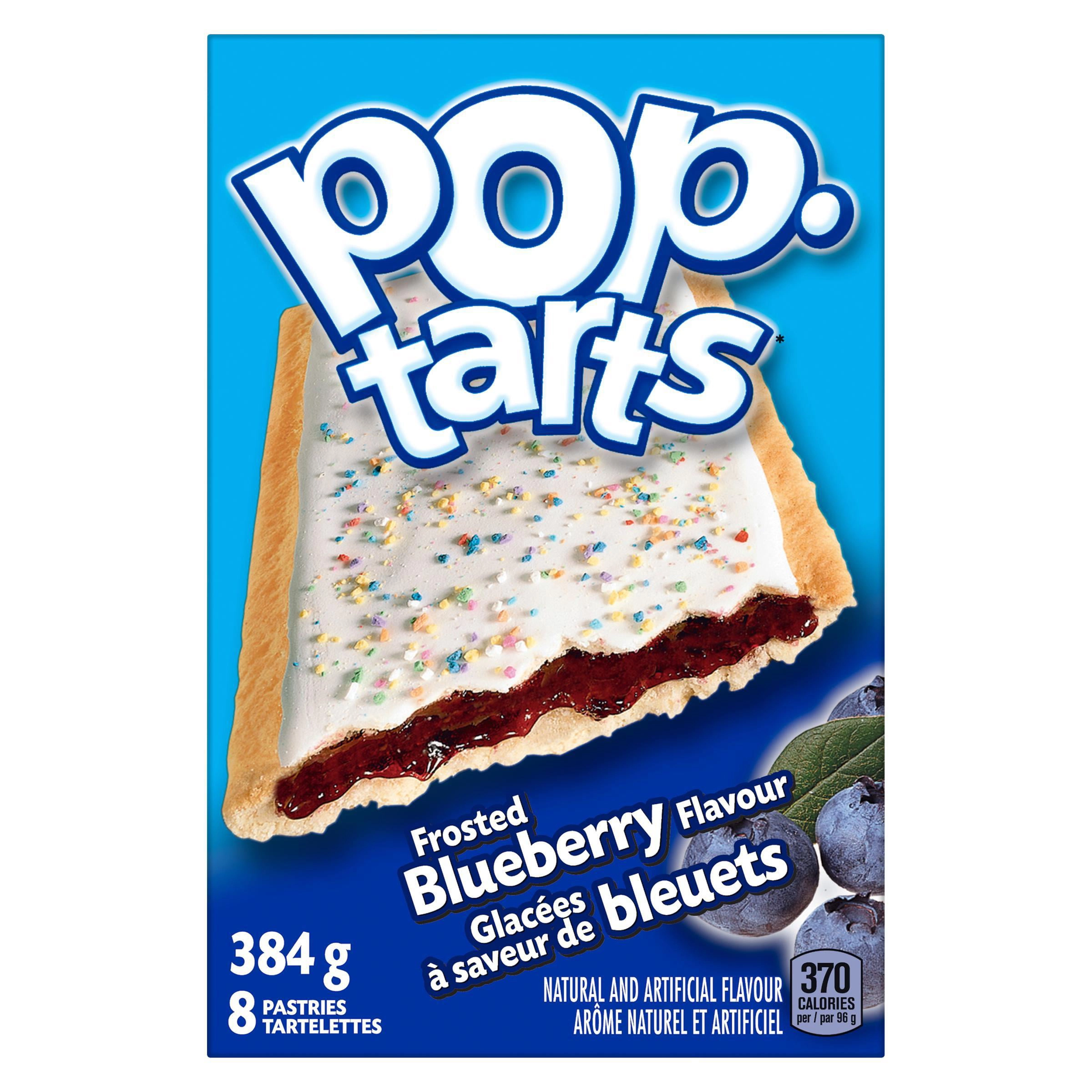 Pop-Tarts Frosted Blueberry Toaster Pastries - 8 Pastries - Image 2