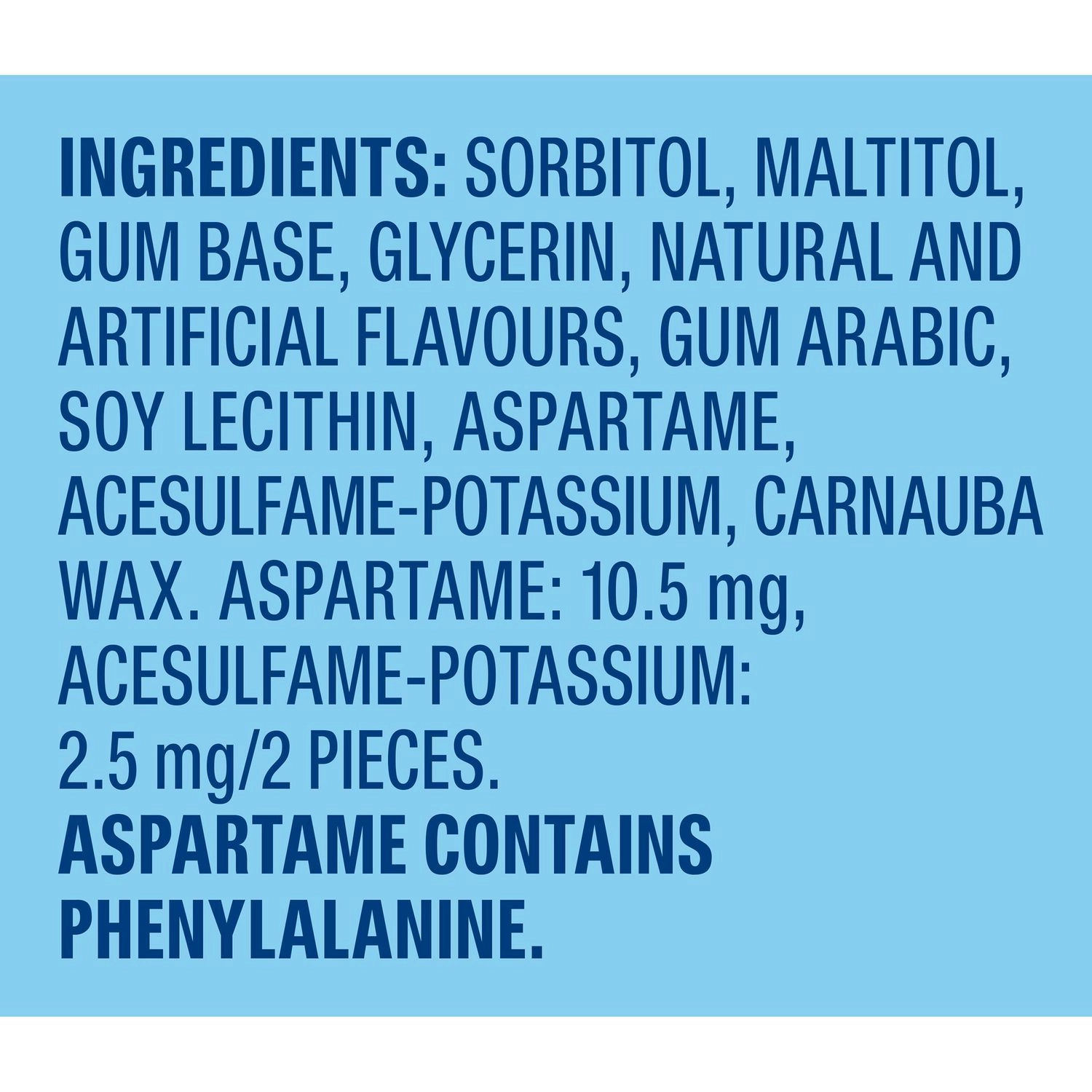 Excel Peppermint Flavoured Sugar-Free Chewing Gum - Image 5