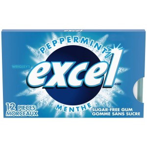 Excel Peppermint Flavoured Sugar-Free Chewing Gum