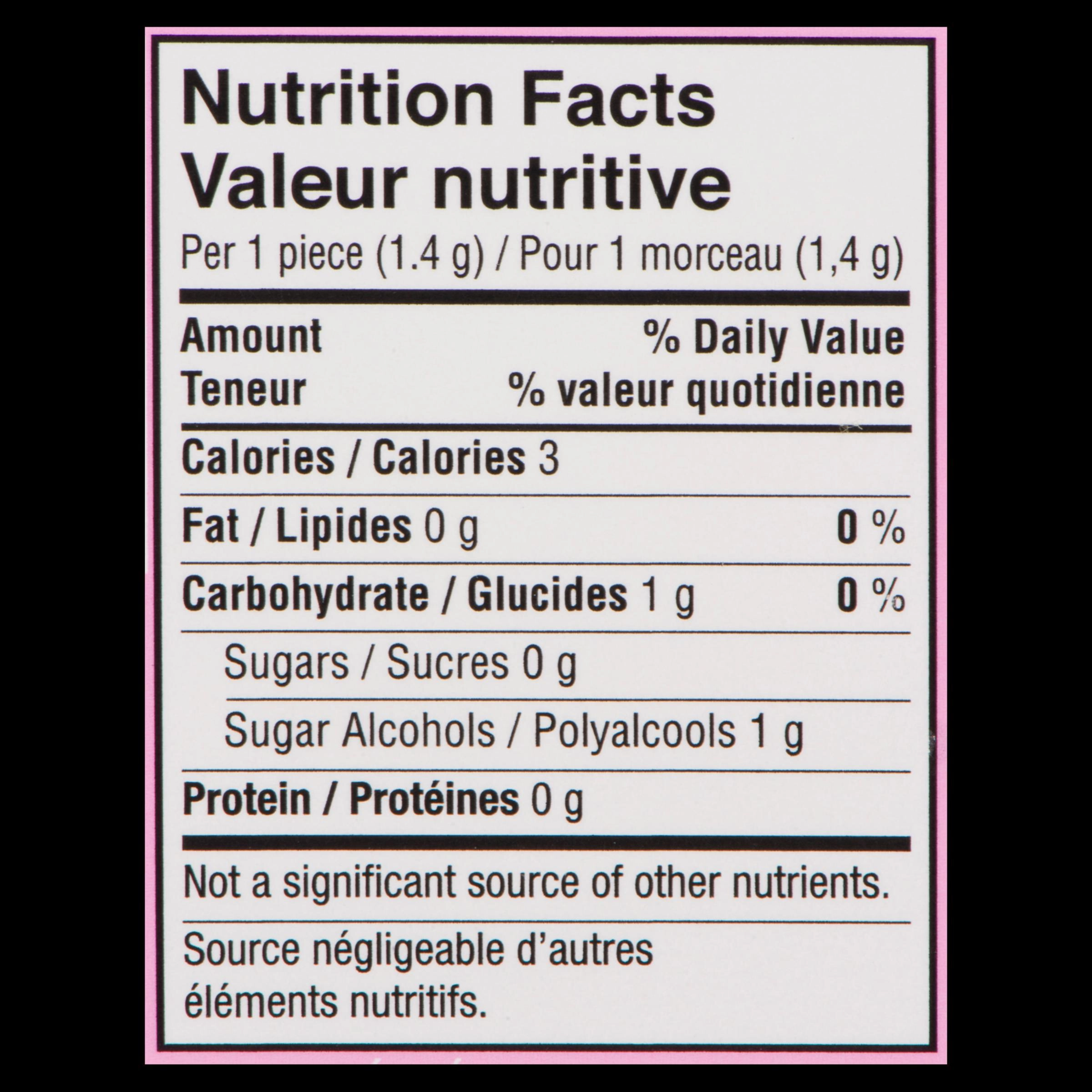 Dentyne Ice Arctic Bubble Sugar Free Gum, 1 Pack (12 Pieces) - Image 5