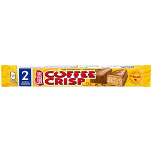 Coffee Crisp Nestlé Coffee Crisp Share Size 2-Piece Wafer Bar 75g