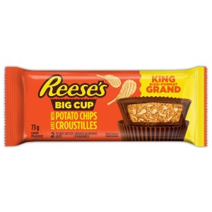 Reese's Big Cup with Potato Chips Peanut Butter Cups King Size Candy 73g