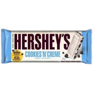 Hershey's Cookies 'N' Creme Full Size Candy Bar
