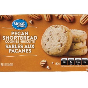 Great Value Pecan Shortbread Cookies