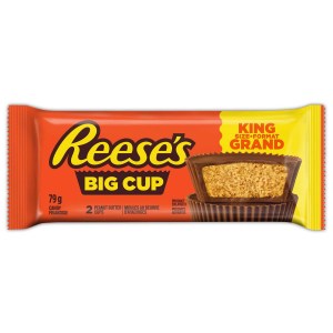 Reese Big Cup Peanut Butter Cups Candy, King Size 79g