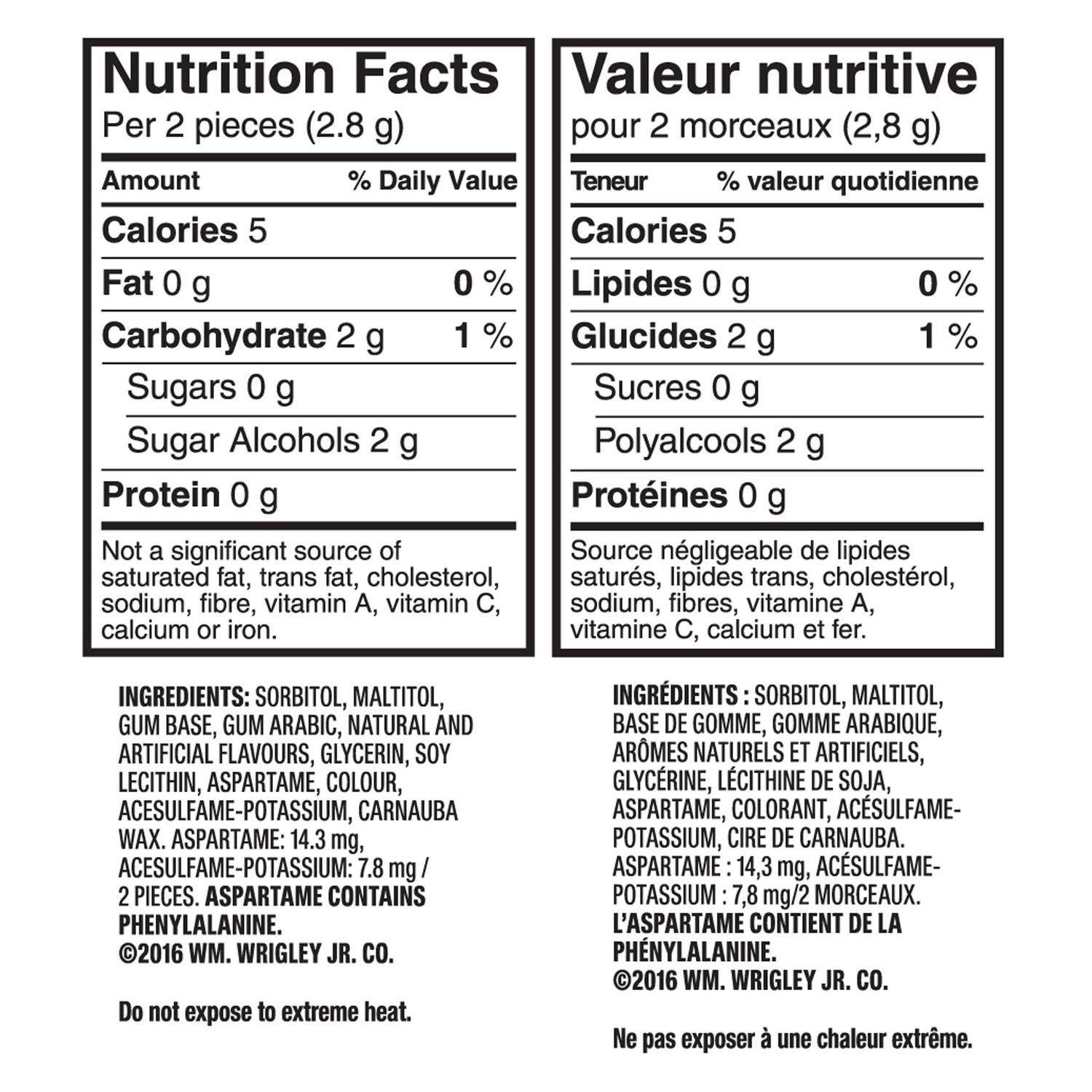 Excel White Bubblemint Teeth Whitening Sugar Free Chewing Gum - Image 8