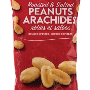 Great Value Roasted & Salted Peanuts 75g