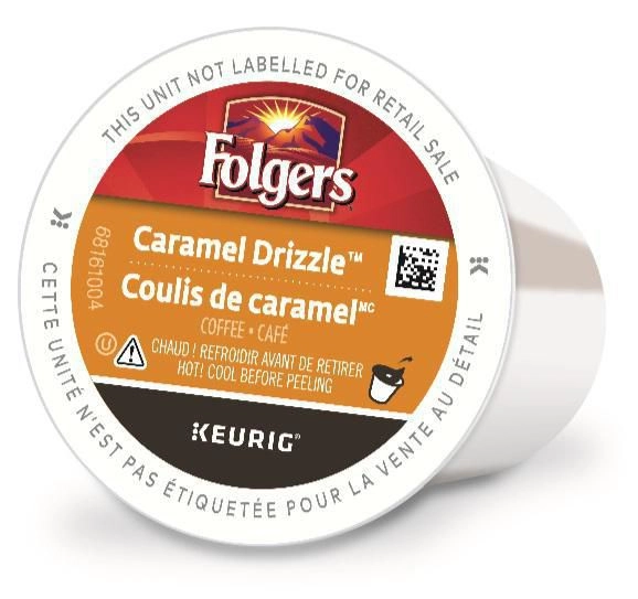 Folgers Caramel Drizzle K-Cup Coffee Pods - 30 Count - Image 3