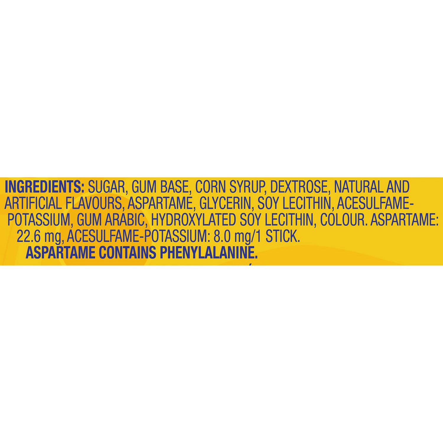 Juicy Fruit Fruit Flavoured Chewing Gum, 15 Sticks, 1 Pack 37.5g - Image 4