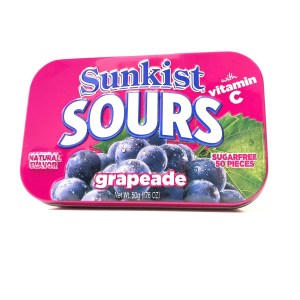 Sunkist Sours with Vitamin C - Grapeade 30g