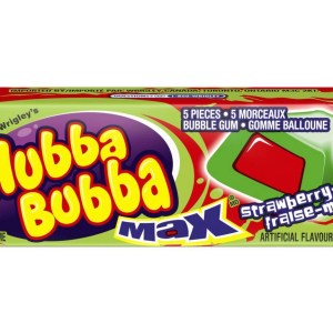 Hubba Bubba Strawberry Watermelon Bubble Gum
