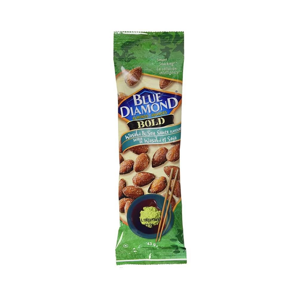 Blue Diamond Almonds Wasabi and Soy 43g