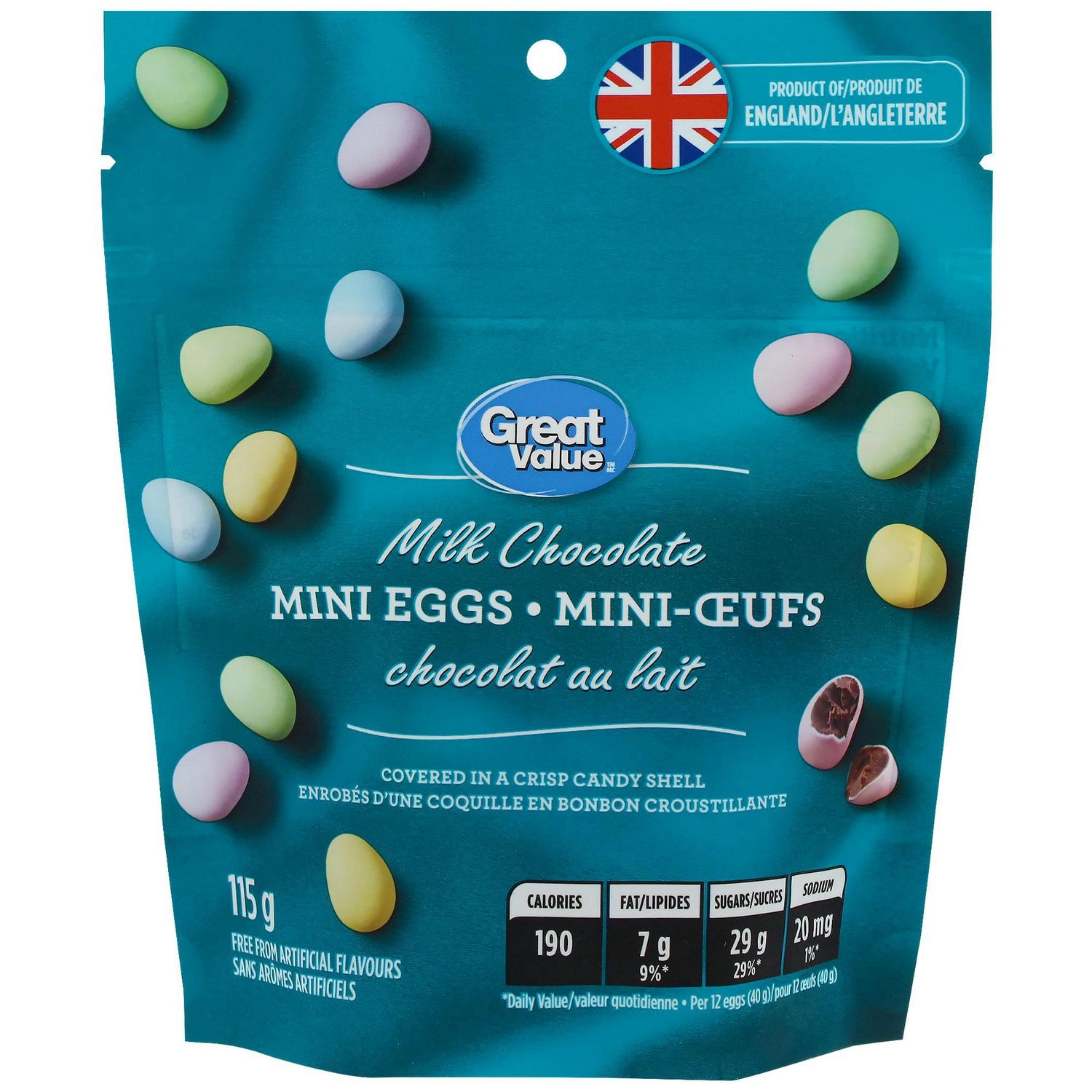 Great Value Milk Chocolate Mini Eggs