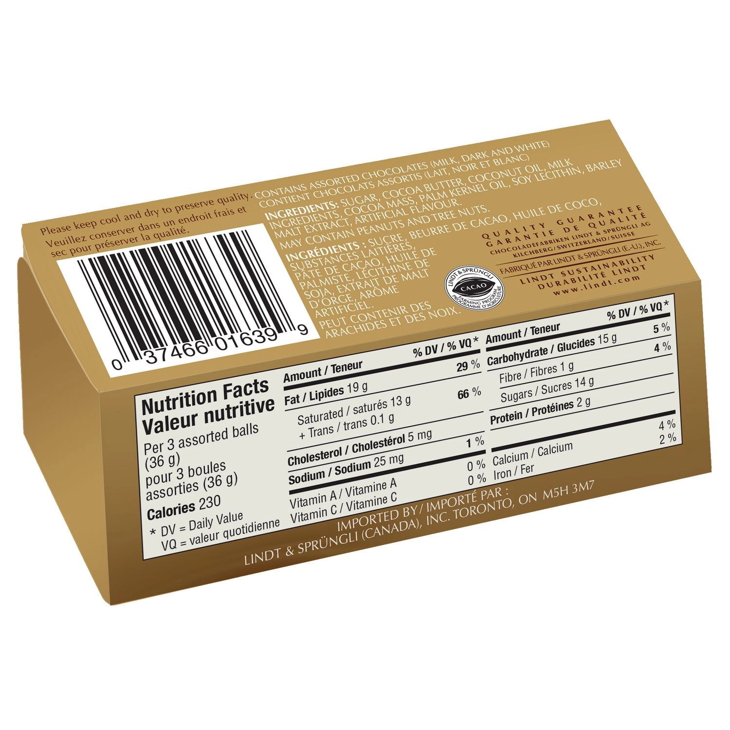 Lindt Lindor Assorted Swiss Chocolate Truffles - Image 2