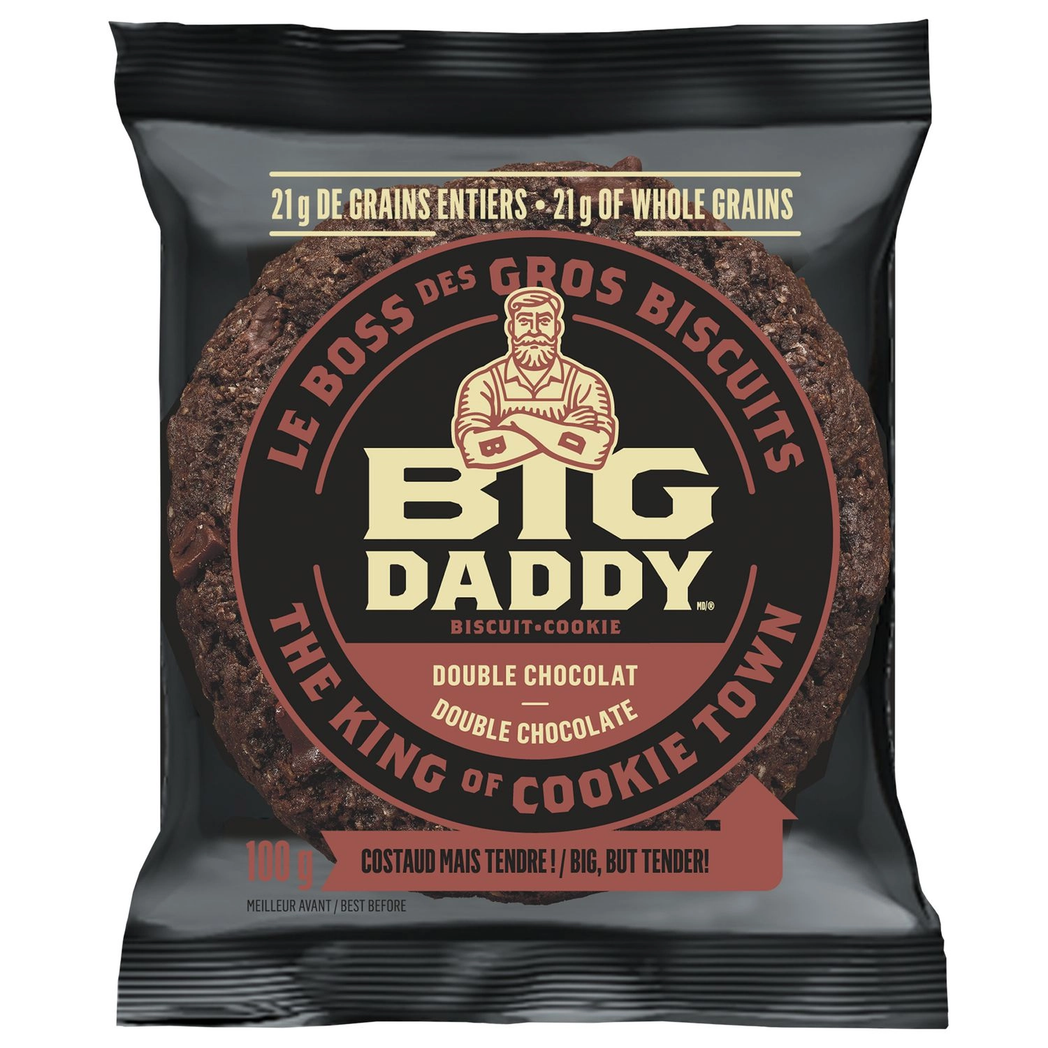 Big Daddy Double Chocolate Cookies 100g