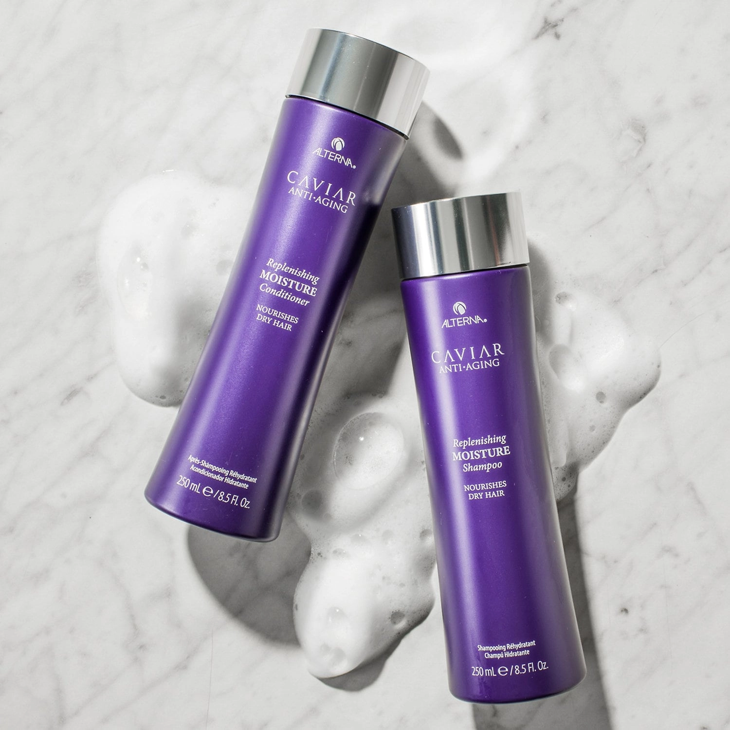 ALTERNA Haircare CAVIAR Anti-Aging® Replenishing Moisture Shampoo 8.5 oz/250 mL Limited Edition - Image 9