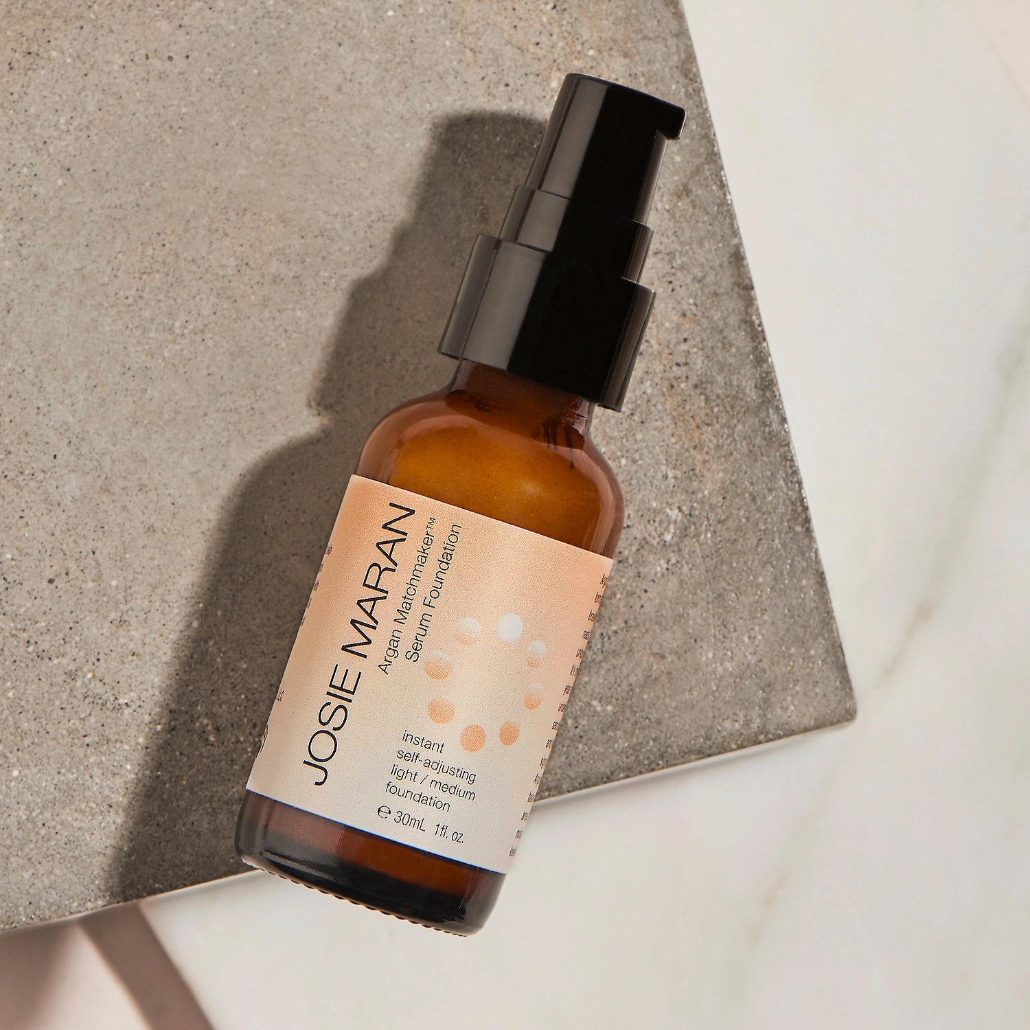 Josie Maran Argan Matchmaker Serum Foundation Color: Fair/Light - Image 2