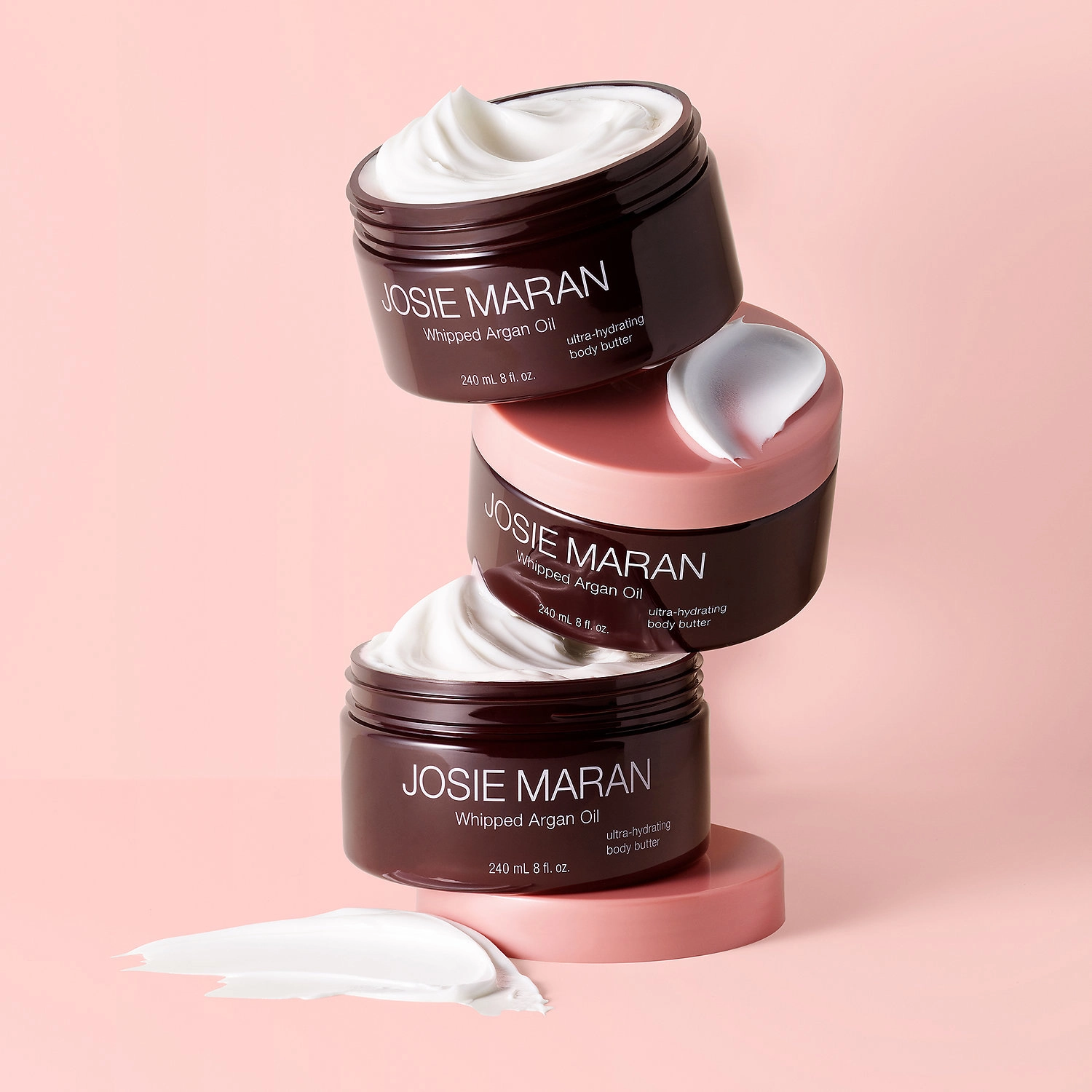 Josie Maran Whipped Argan Oil Body Butter Vanilla Apricot 13.5 oz/400 mL - Image 2