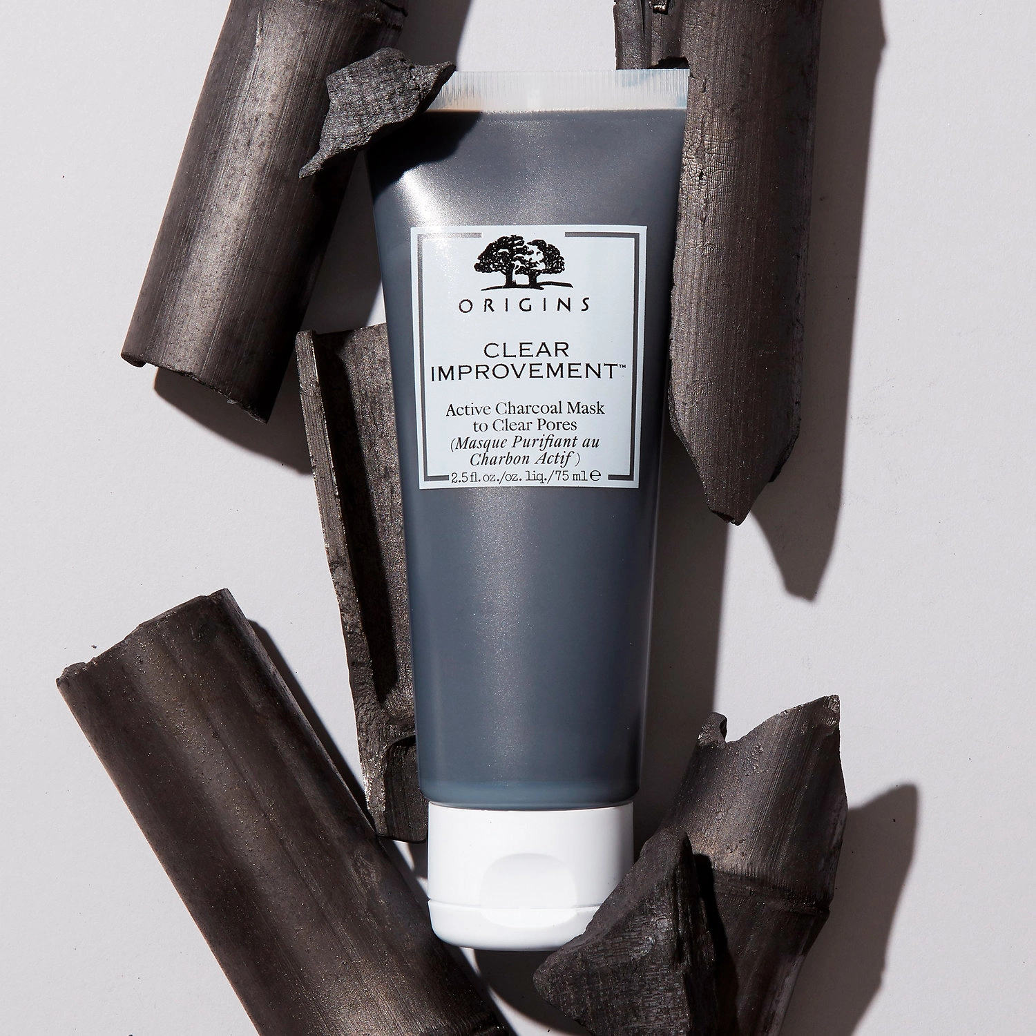 Origins Clear Improvement™ Active Charcoal Face Mask to Clear Pores - 1 oz/30 mL - Vegan - Image 4